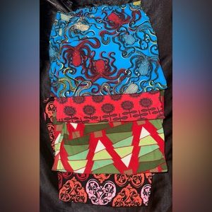 LLR TC plus size Leggings, *rare prints* GUC/EUC